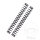 Fork spring linear YSS spring rate 9.5 for Honda CB CBR 600 Hornet Kawasaki Z 750 1000 Suzuki GSX-R 600