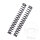 Fork spring linear YSS spring rate 10.0 for Yamaha YZF-R1 1000 YZF-R6 600 Anniversary
