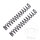 Fork spring linear YSS spring rate 10.0 for Kawasaki ZX-10R 1000 Ninja Anniversary Edition ABS