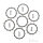 Clutch plate set aramide for BMW G 650 2008-2016
