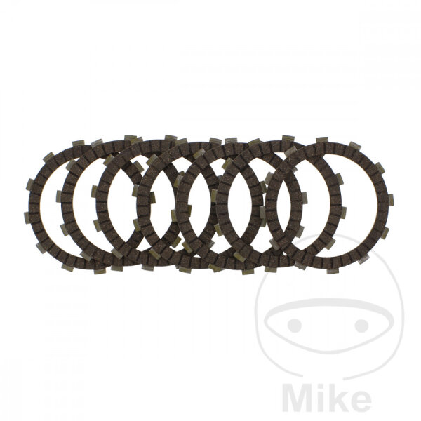 Clutch plates set EBC for Honda CB 500 Four F # 1972-1977