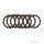 Clutch plates set EBC for Honda CB 500 Four F # 1972-1977