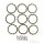 Clutch plate set aramide for BMW F 650 650 800 700 800 800 800 2007-2019