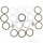 Clutch plate set for BMW F 650 650 700 800 800 800 2007-2018