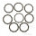 Clutch plates carbon for Honda CB CBF CBR NS VFR GSF GSR GSX 400 600 650 900