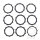 Clutch plates carbon for Honda CB CBF CBR VF VFR GSX-R Triumph Daytona