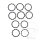 Clutch plates carbon for Suzuki GSX-R GSX-S 1000 2005-2020