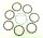 Clutch repair kit for Husqvarna TC 570 TE 400 570 2001-2002