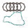 Kit de r&eacute;paration dembrayage pour Honda CR 80 85 1984-2008