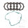 Clutch repair kit for Kawasaki KX 60 1994-2000
