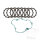 Clutch repair kit for Kawasaki KX 500 1988-2003