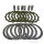 Juego de platos de embrague para Kawasaki ZZR 600 E 1993-2006