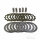 Clutch plate set for Honda CB CBR 1000 2004-2016