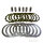 Clutch plate set for Suzuki GSX-R 750 2006-2007