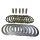 Clutch plate set for Kawasaki Z 1000 ZX-9R 900 Suzuki GSX-R 1000