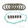 Clutch repair kit for Kawasaki EN 450 500 ER GPZ KLE 500