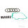 Clutch repair kit for Honda CA 125 Rebel 1995-2000