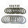 Clutch plate set for Yamaha WR 250 F 2001-2013