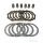 Clutch plate set for Kawasaki KX 80 85 1998-2020