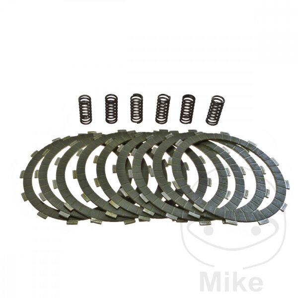 Clutch plate set aramide for Kawasaki GPZ 1100 ZZR 1100 1200 1990-2005