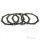 Clutch plates carbon for Honda CB CR CRF MBX MTX TRX Yamaha XT YBR