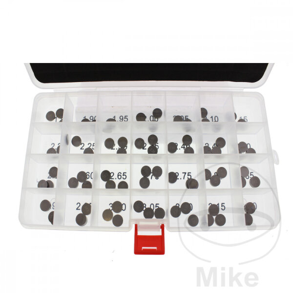 Valve adjustment shim set 10 mm 1.85 - 3.20 for Beta Husaberg Husqvarna KTM