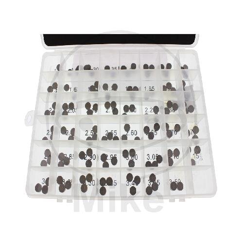 Cale de r&eacute;glage de soupape 9.5 MM 1.20 - 3.50 pour Kawasaki GPZ 1100 E GPZ 1100 F