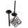Valve set exhaust + springs for Suzuki LT-R 450 Quadracer