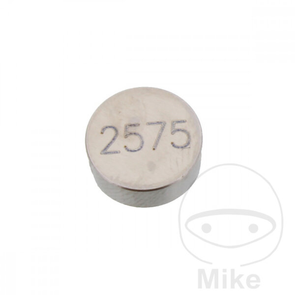 Cale de r&eacute;glage de soupape 7.5 MM 2.575 pour Honda GL 1800 B Goldwing/F6B/Bagger