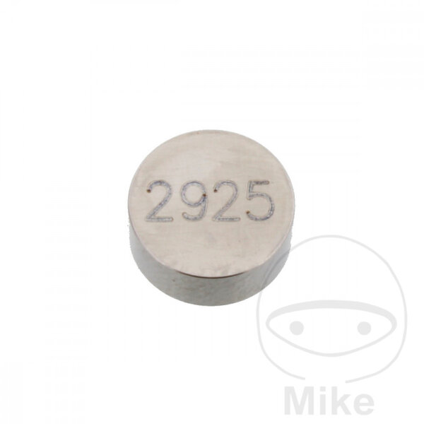 Cale de r&eacute;glage de soupape 7.5 MM 2.925 pour Honda NX 250 RVF 400 R SH 300 i
