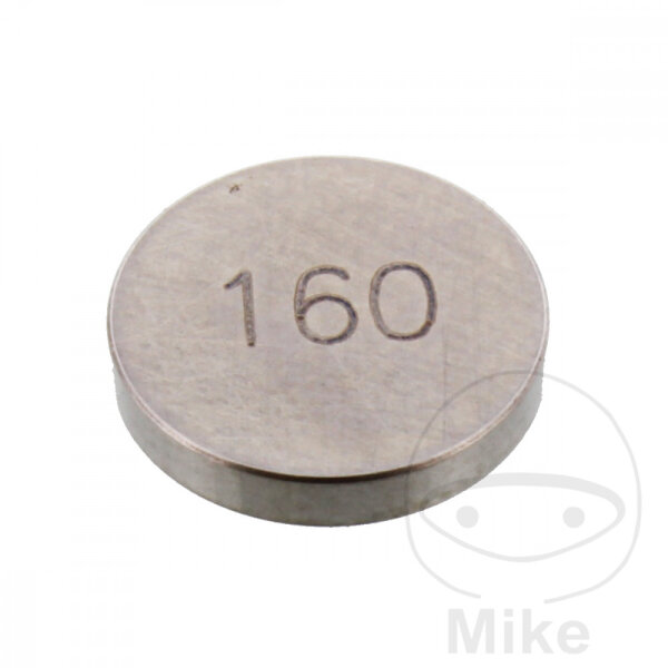 Valve adjustment shim 9.5 MM 1.60 for Yamaha TRX 850 VMX-17 1700 WR 250 400