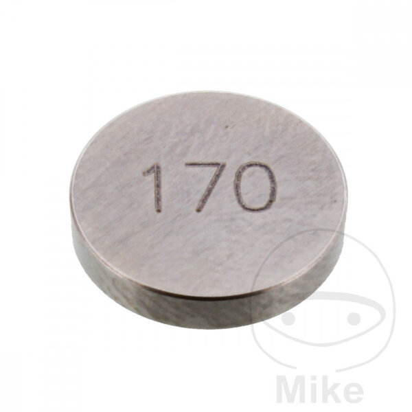 Cale de r&eacute;glage de soupape 9.5 MM 1.70 pour Triumph Tiger 1200 Throphy 1215