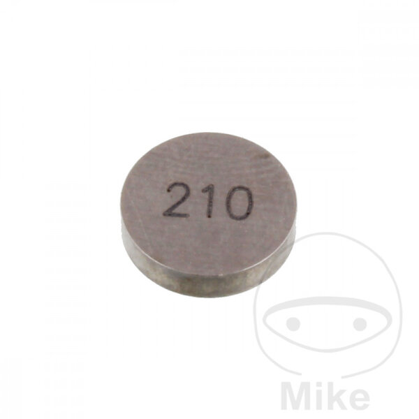 Valve adjustment shim 9.5 MM 2.10 for Kawasaki ZZR 1400 Piaggio Beverly 350
