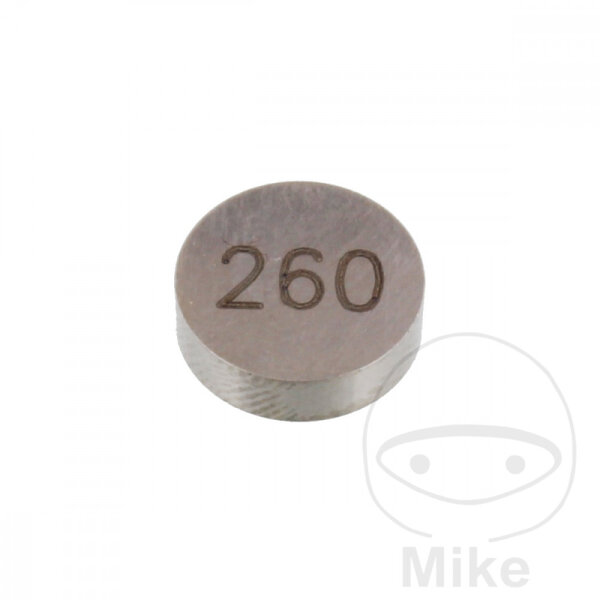Ventil Einstell Shim 9.5 MM 2.60 f&uuml;r Yamaha XT 1200 XTZ 750 YFM 700 YFZ 450