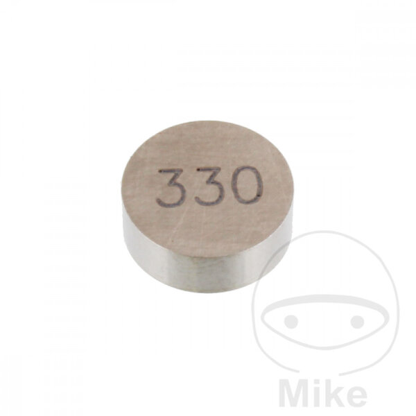 Cale de r&eacute;glage de soupape 9.5 MM 3.30 pour Kawasaki ZX-10 R ZX-12R ZXR 400 750 ZZR