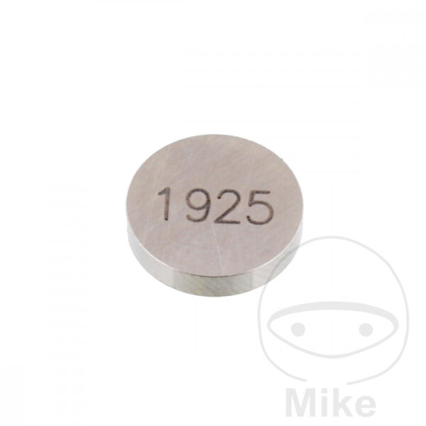Cale de r&eacute;glage de soupape 9.5 MM 1.925 pour Piaggio X10 350 Suzuki DL 1000 1050 DR-Z