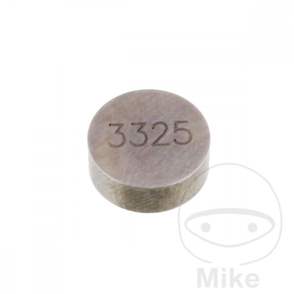 Cale de r&eacute;glage de soupape 9.5 MM 3.325 pour Honda CRF 250 450 1000 1100 TRX 450 VTR