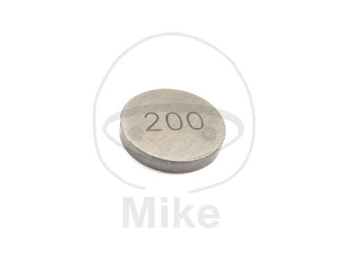 Cale de r&eacute;glage de soupape 13 MM 2.00 pour Kawasaki Z 500 550 650 750 ZR 550 750 1100