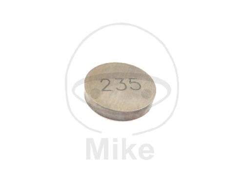 Cale de r&eacute;glage de soupape 13 MM 2.35 pour Kawasaki GPZ 400 550 750 1100 GT 550 750 Z 400