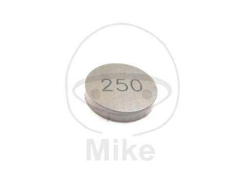 Cale de r&eacute;glage de soupape 13 MM 2.50 pour Kawasaki GPZ 400 550 750 1100 GT 550 750 Z 400