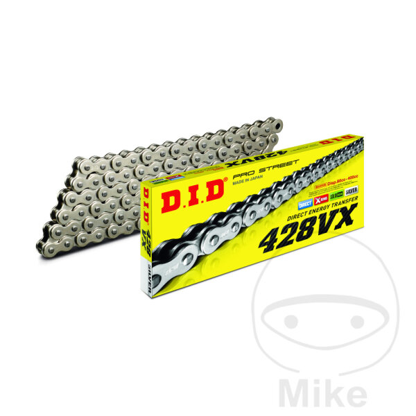 DID X-RINGK S&S428VX/118 KETTE OFFEN M CLIPSCHLOSS