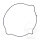 Clutch cover gasket for Suzuki DR-Z 400 # 2000-2008