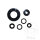Engine gasket set for Kawasaki Z 750 J S L M Z 1000 A B C # 2003-2010