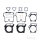 Cylinder gasket set for Aprilia ETV RSV 1000 Capo Nord R Mille # 1998-2010