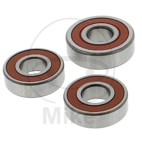 Set di cuscinetti ruota completo posteriore per Yamaha XJ 650 750 XV 750 1000 1100 XZ 550