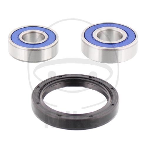 Wheel bearing set complete front for Kawasaki KL 650 KLE 500 KLR 250 600 650