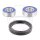 Wheel bearing set complete front for Kawasaki KL 650 KLE 500 KLR 250 600 650