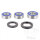 Set di cuscinetti ruota completo posteriore per Kawasaki GPX GPZ 600 VN 800 ZR 550 750 ZZR 600