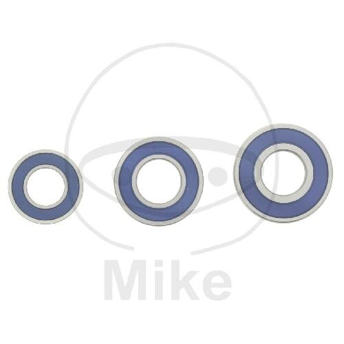 Jeu de roulements de roue arri&egrave;re complet pour Kawasaki BJ 250 KL KLR 650 KLE 500