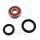 Jeu de roulements de roue arri&egrave;re complet pour Honda NSS 300 Forza # 2013-2017